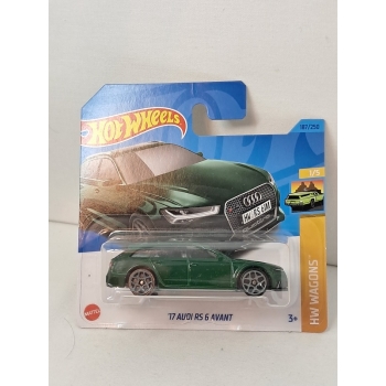 Hot Wheels 1:64 Audi RS6 Avant 2017 green